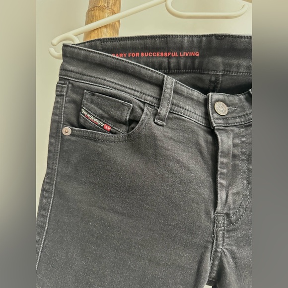 DIESEL black skinny jeans size 26 - Picture 3 of 7